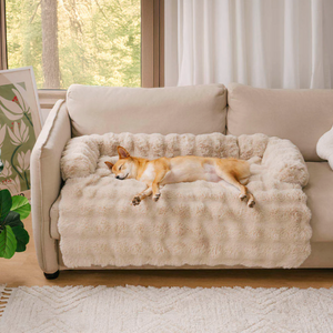 PETTIふわふわオーソペディック犬用ソファ毛布