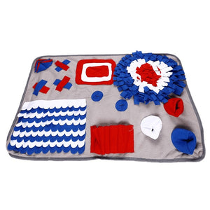 犬 スナッフル マット 小さい 灰色