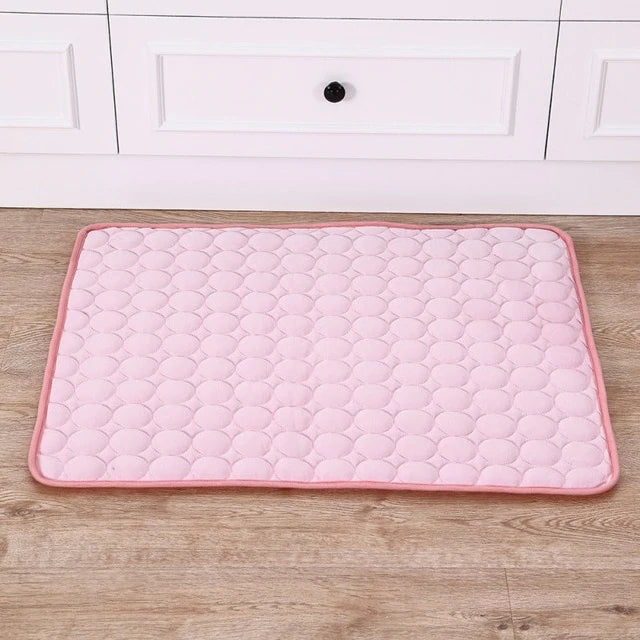 犬 ひんやり マット ピンク