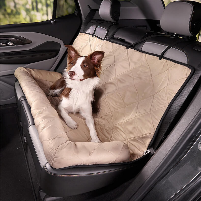 PETTI バックシート犬用シート 車内で愛犬も快適に過ごす