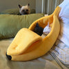 バナナ 猫 ベッド